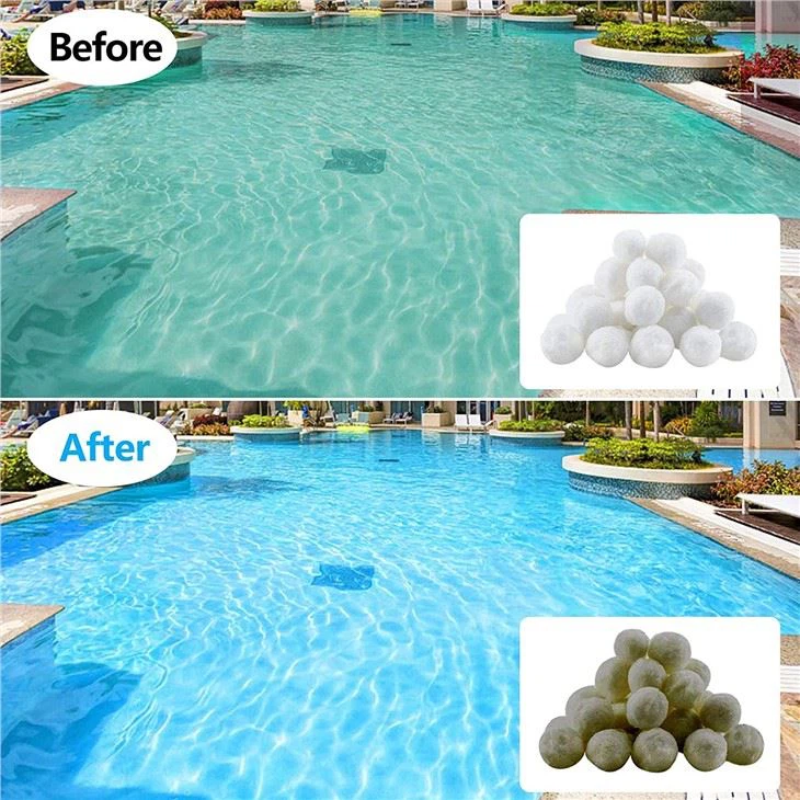 700g Vacuum Bag Filter Material Fiber Ball