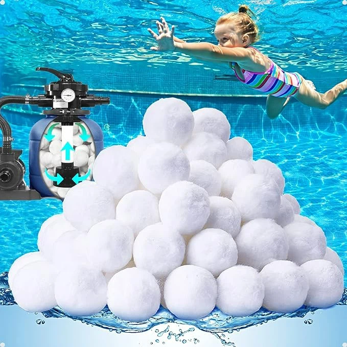 Cleaner Filtration And Perfect Swimming Pool Filter Fiber Ball