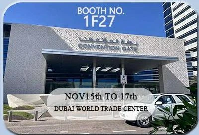 Üdvözöljük, látogasson el hozzánk a Dubai WETEX kiállításon