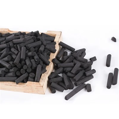 Ivóvízkezelés Kiváló minőségű kókuszdióhéj alapú 4 mm-es hengeres aktívszén pellet