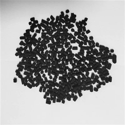 Extrudált pellet aktív szén, alacsony hamutartalmú oszlopos aktív szén légáramhoz